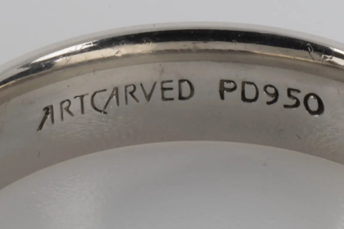 950 Palladium Wedding Band Size 8 (4.70g.)