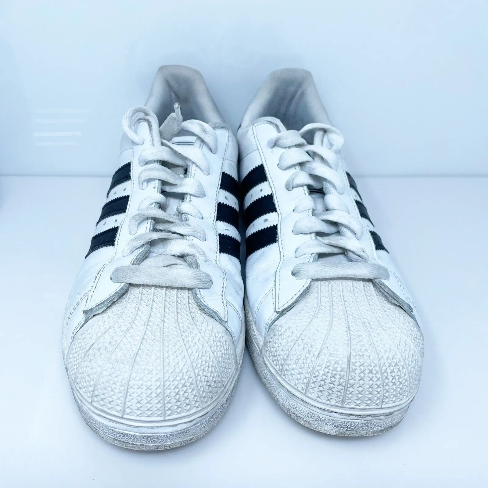 Adidas Mens Superstar 2 G17068 White Casual Shoes Sneakers Size 10