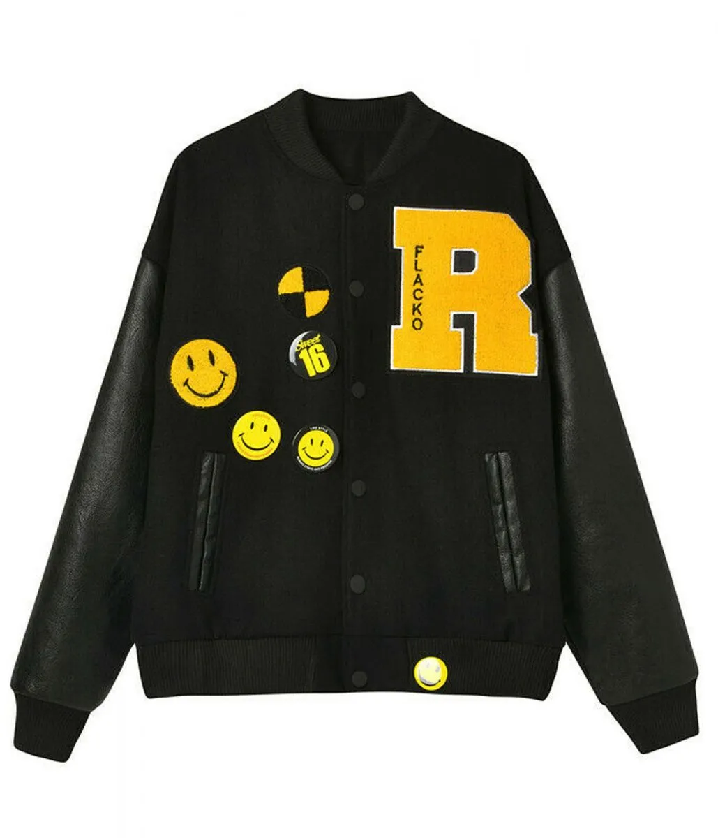 ASAP Rocky Flacko Testing in Progress Varsity Jacket