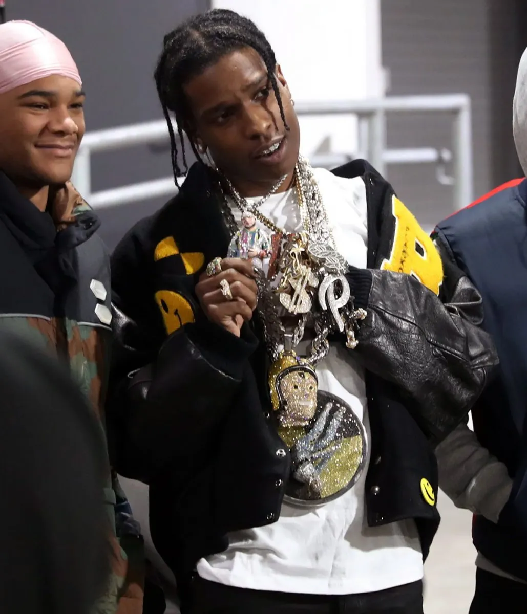 ASAP Rocky Flacko Testing in Progress Varsity Jacket