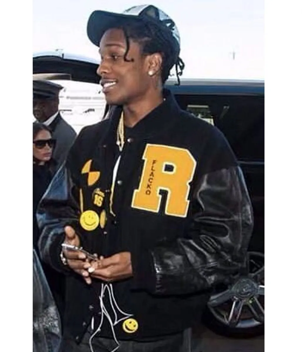 ASAP Rocky Flacko Testing in Progress Varsity Jacket