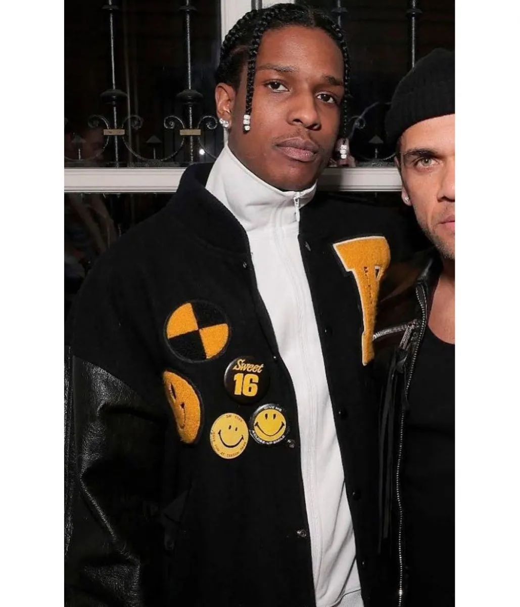 ASAP Rocky Flacko Testing in Progress Varsity Jacket