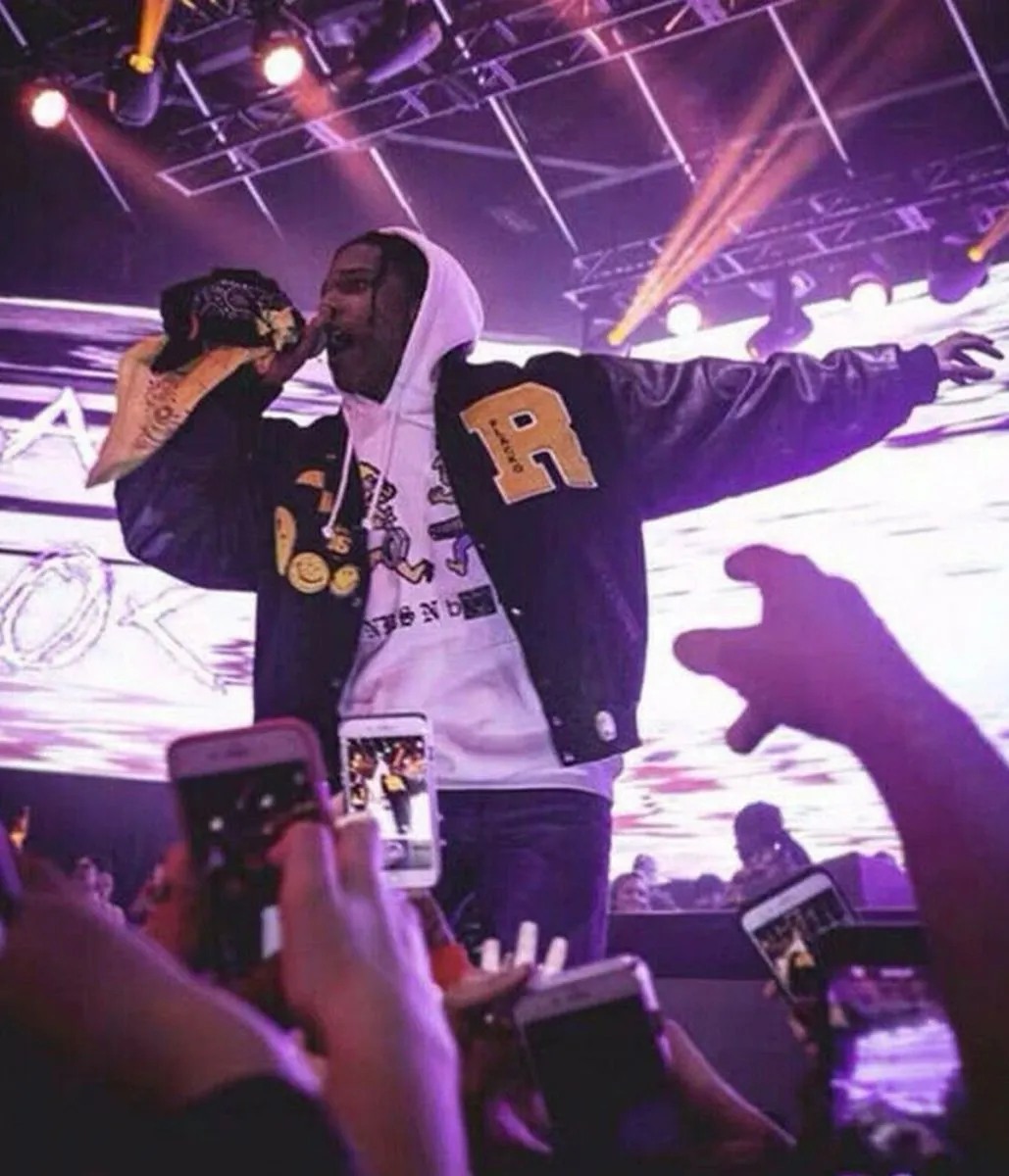 ASAP Rocky Flacko Testing in Progress Varsity Jacket