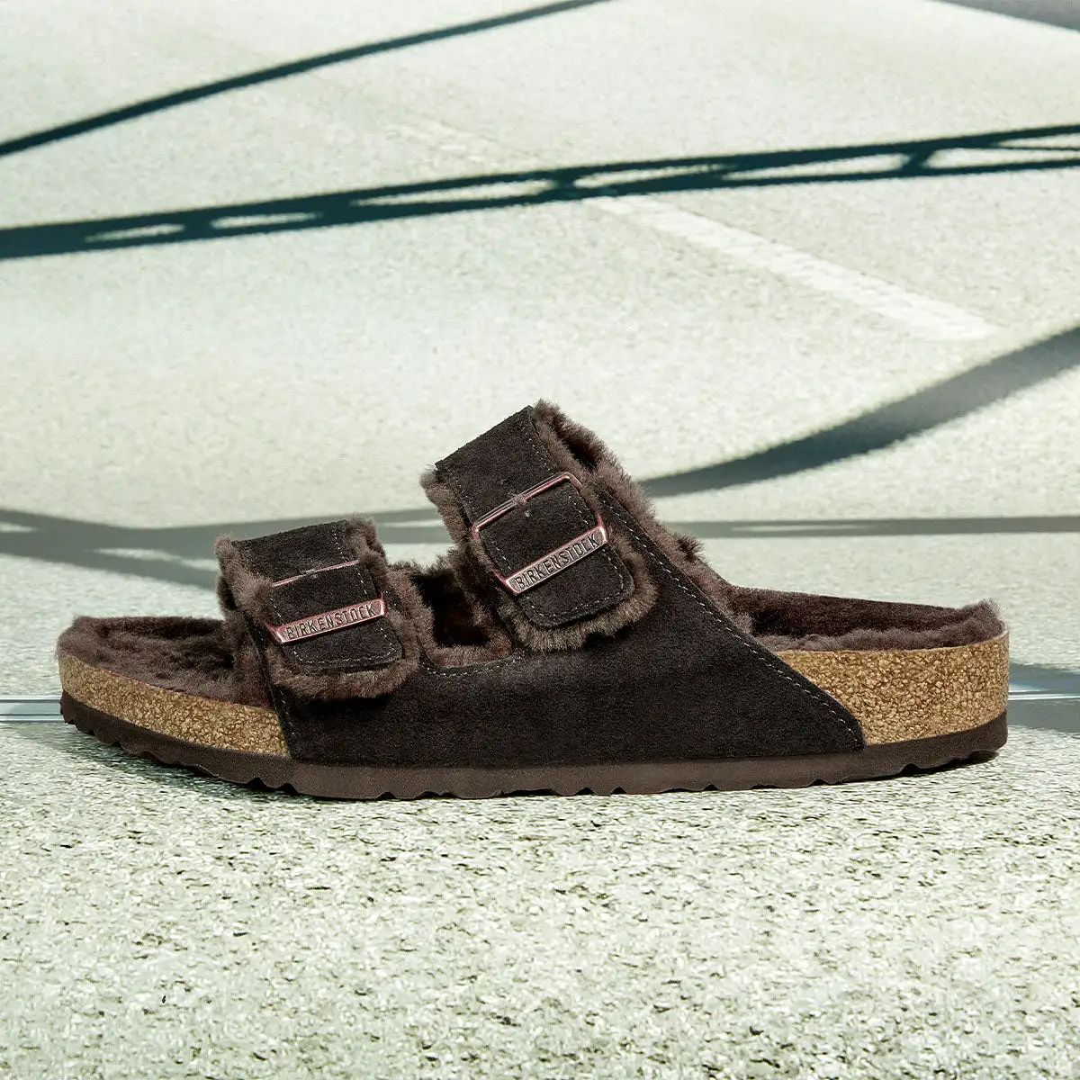 Birkenstock Arizona Fell Mocca      