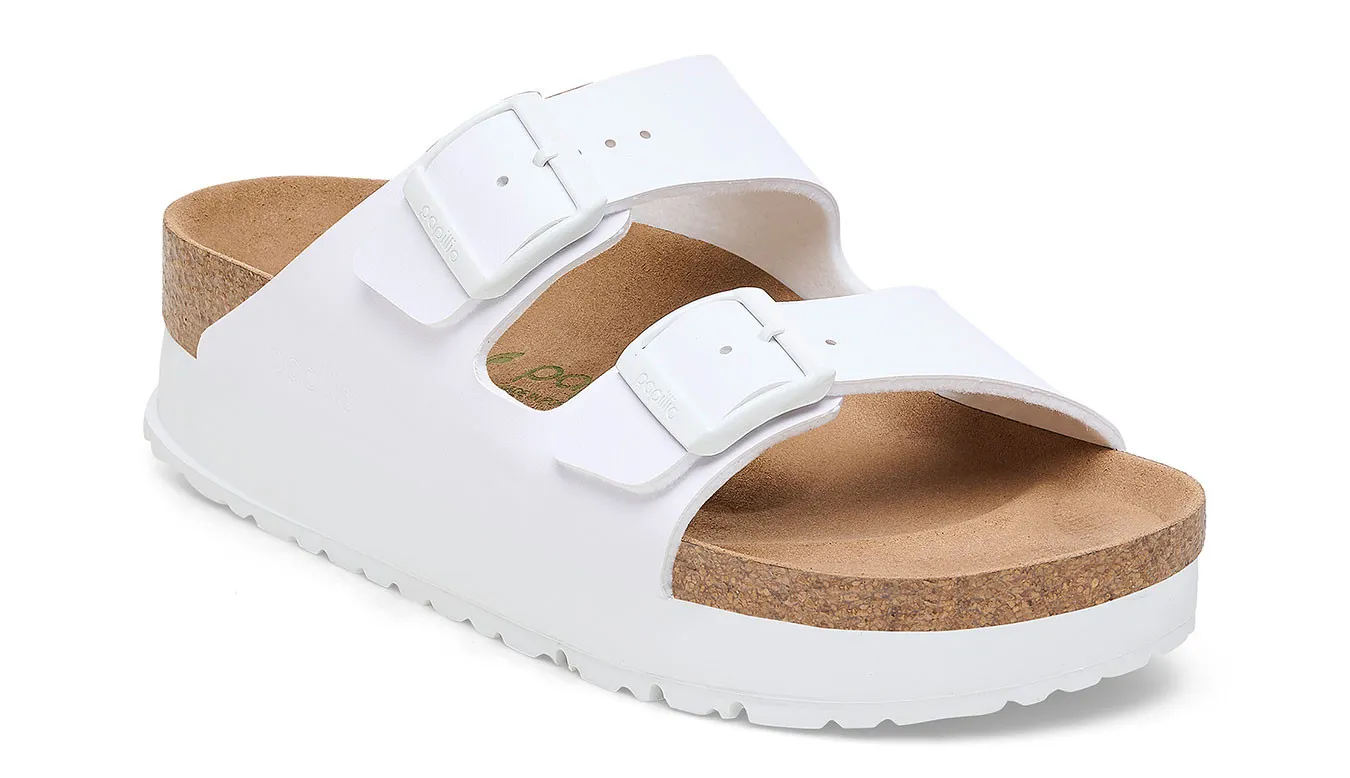 Birkenstock Arizona Flex Platform Birko-Flor Narrow Fit