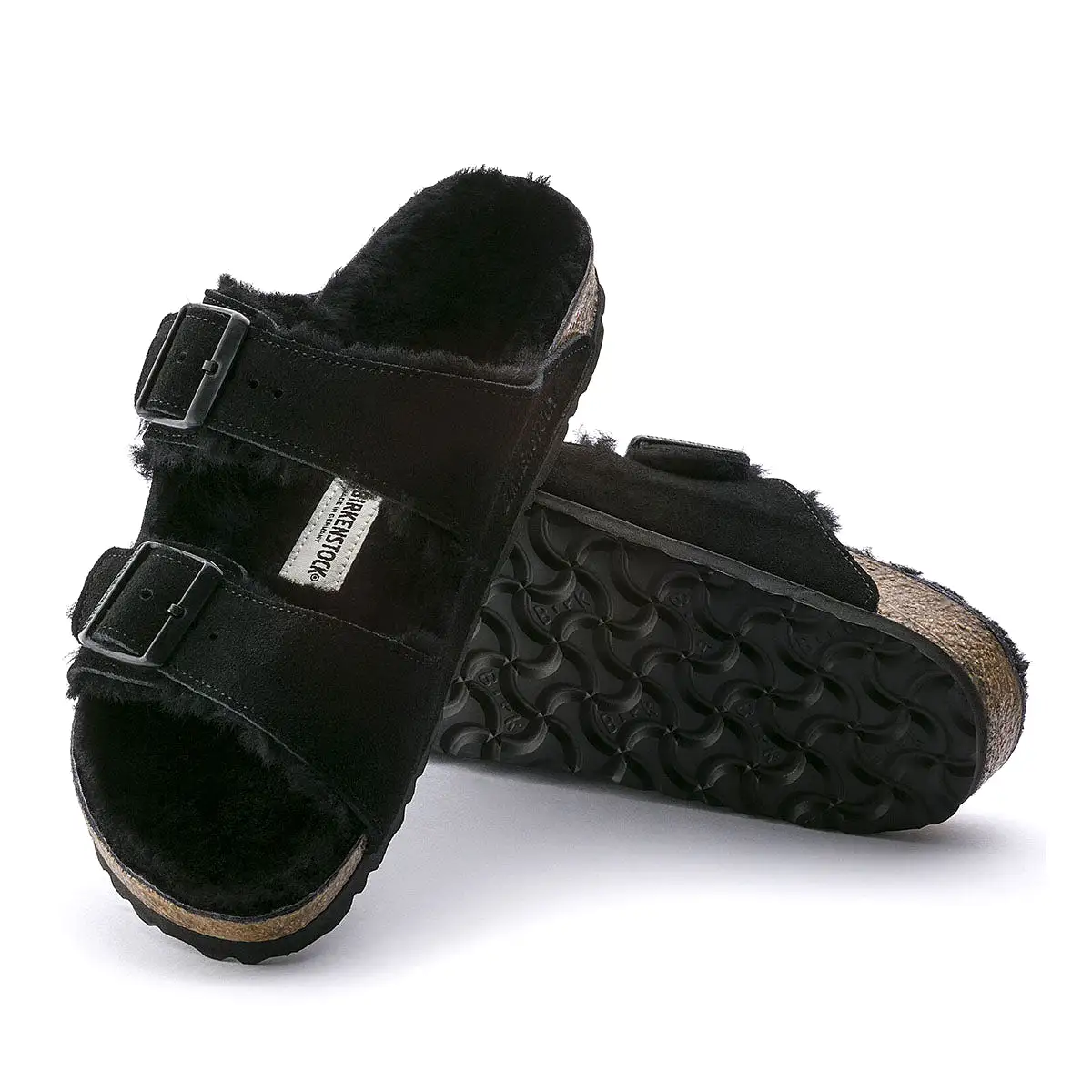 Birkenstock Arizona Fur Black    