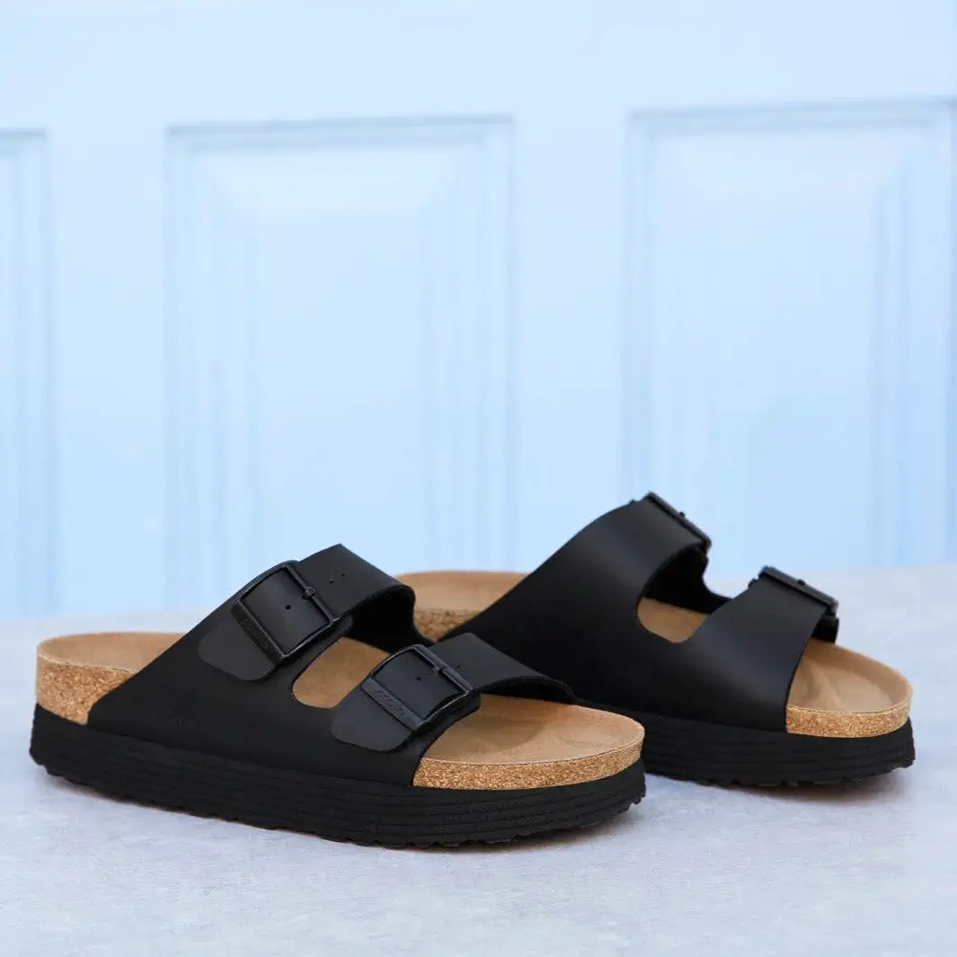 Birkenstock Arizona Grooved BF Black VEG      