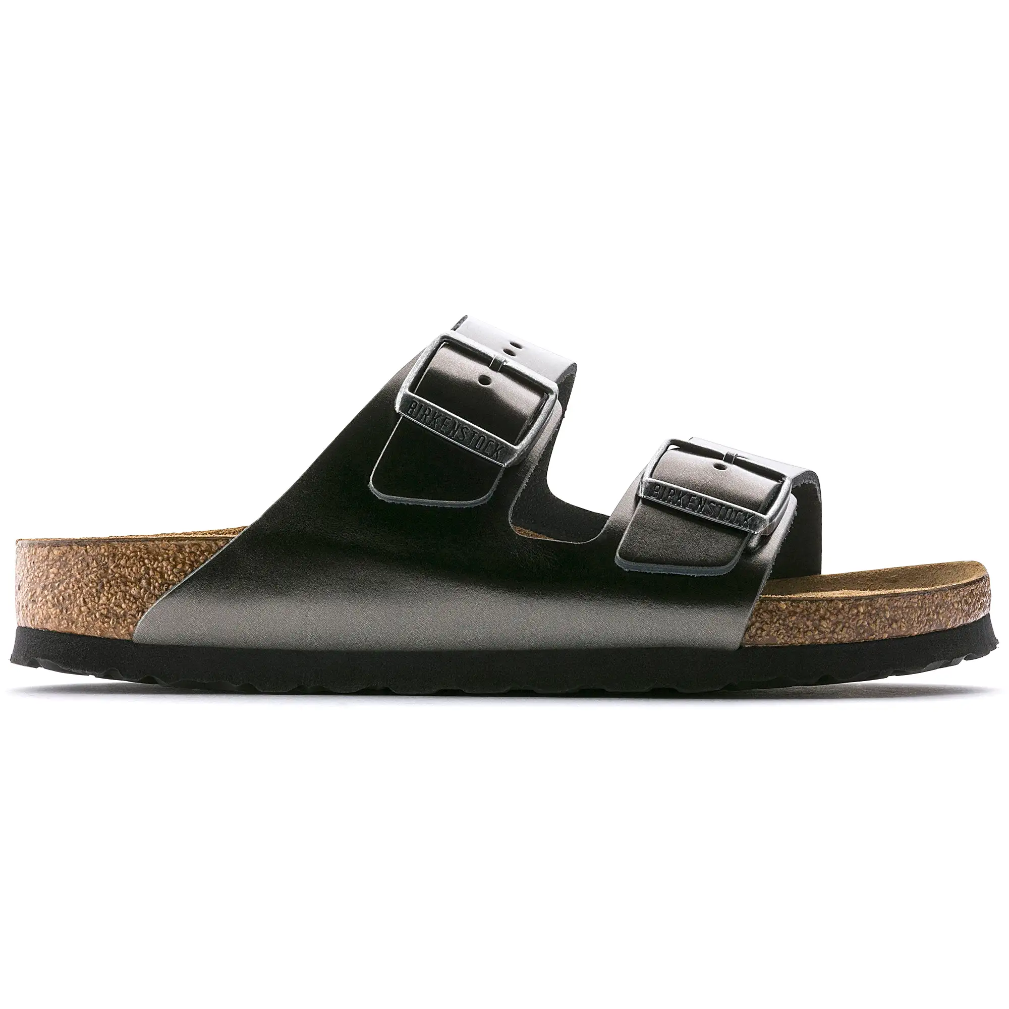      Birkenstock Arizona Metallic Anthracite