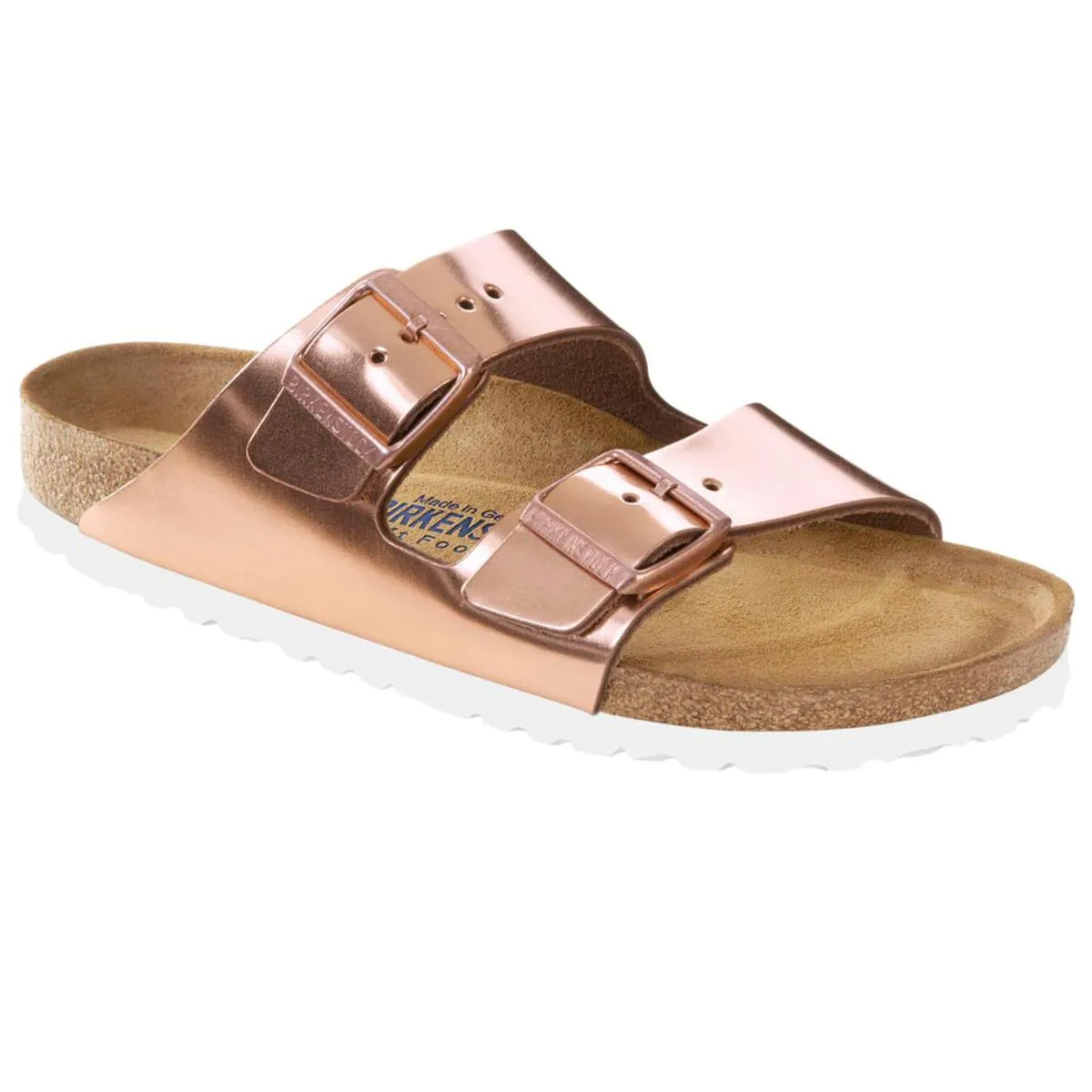      Birkenstock Arizona Metallic Birko-Flor Sandal     