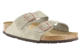 Birkenstock Arizona Soft Footbed Suede Leather Taupe