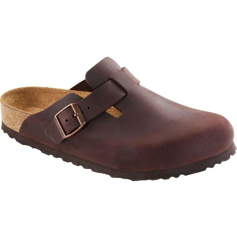 Birkenstock Boston - Habana Oiled Leather