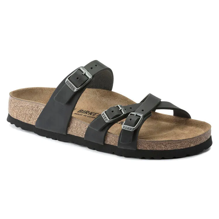 Birkenstock Franca Black Narrow Women's