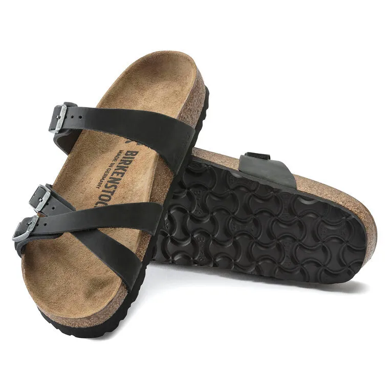 Birkenstock Franca Black Narrow Women's