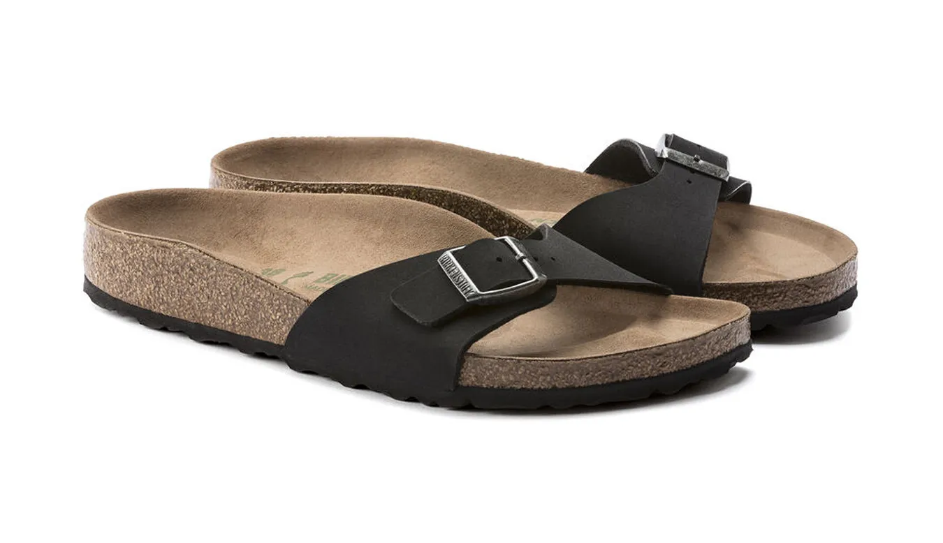 Birkenstock Madrid Vegan Birko-Flor Nubuck Narrow Fit