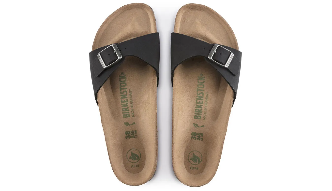 Birkenstock Madrid Vegan Birko-Flor Nubuck Narrow Fit