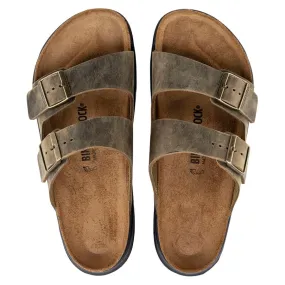 Birkenstock Men's Arizona Rugged Sandals - Faded Khaki