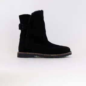 Birkenstock Uppsala Shearling (Women's) - Black Suede