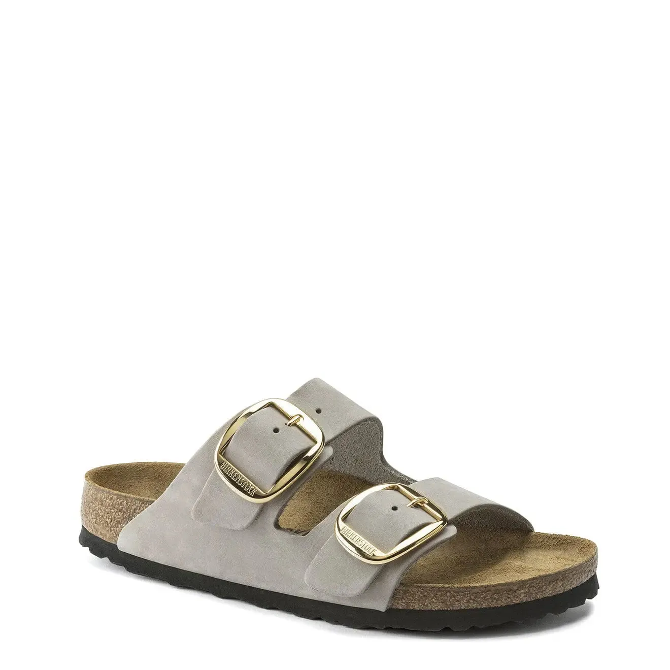 Birkenstock Womens Arizona Big Buckle Narrow Sandal Dove Grey