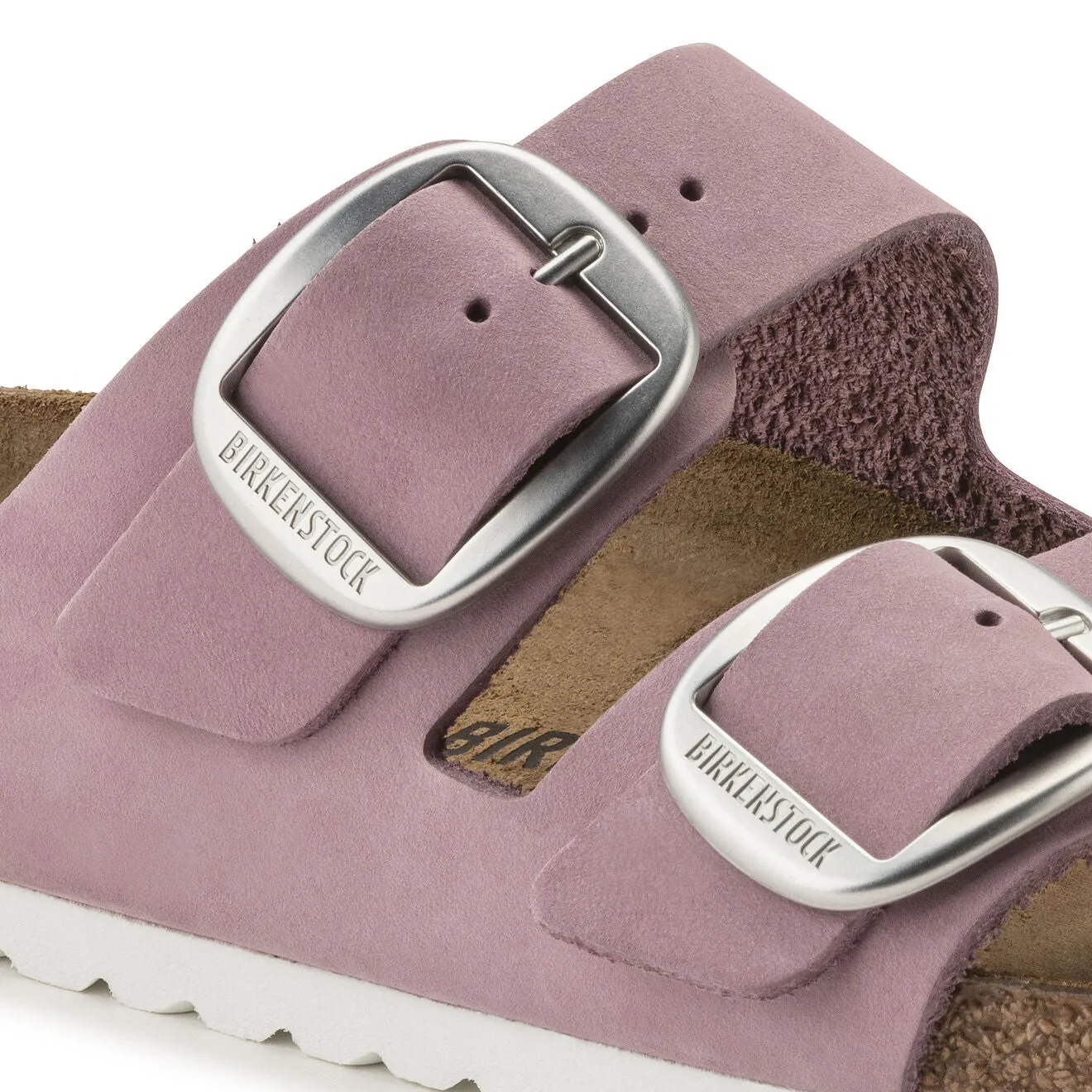 Birkenstock Womens Arizona Big Buckle Narrow Sandal Orchid