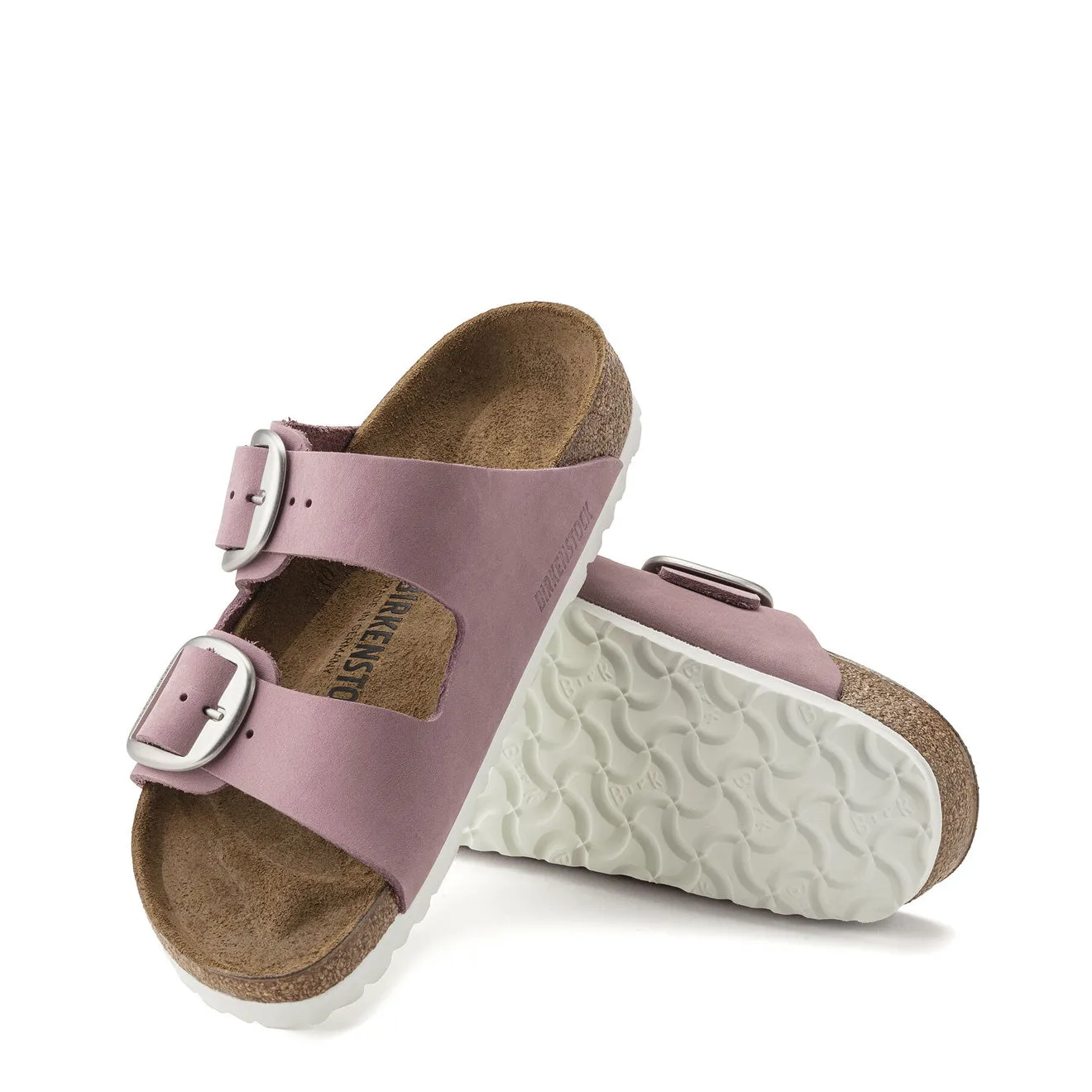 Birkenstock Womens Arizona Big Buckle Narrow Sandal Orchid