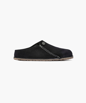 Birkenstock Zermatt Premium Suede Leather Midnight Clogs