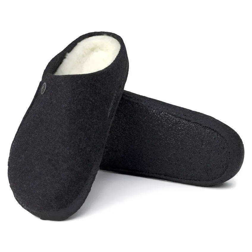 Birkenstock Zermatt Wool Felt Slipper in Anthracite