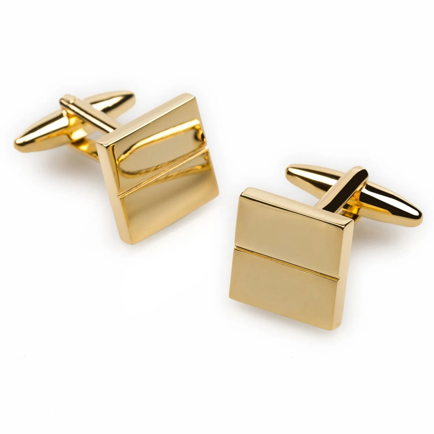 Crown Prince Gold Cufflinks