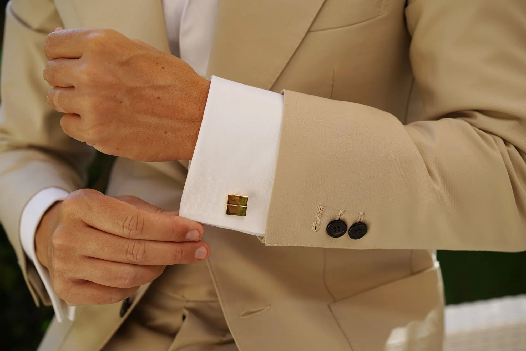 Crown Prince Gold Cufflinks