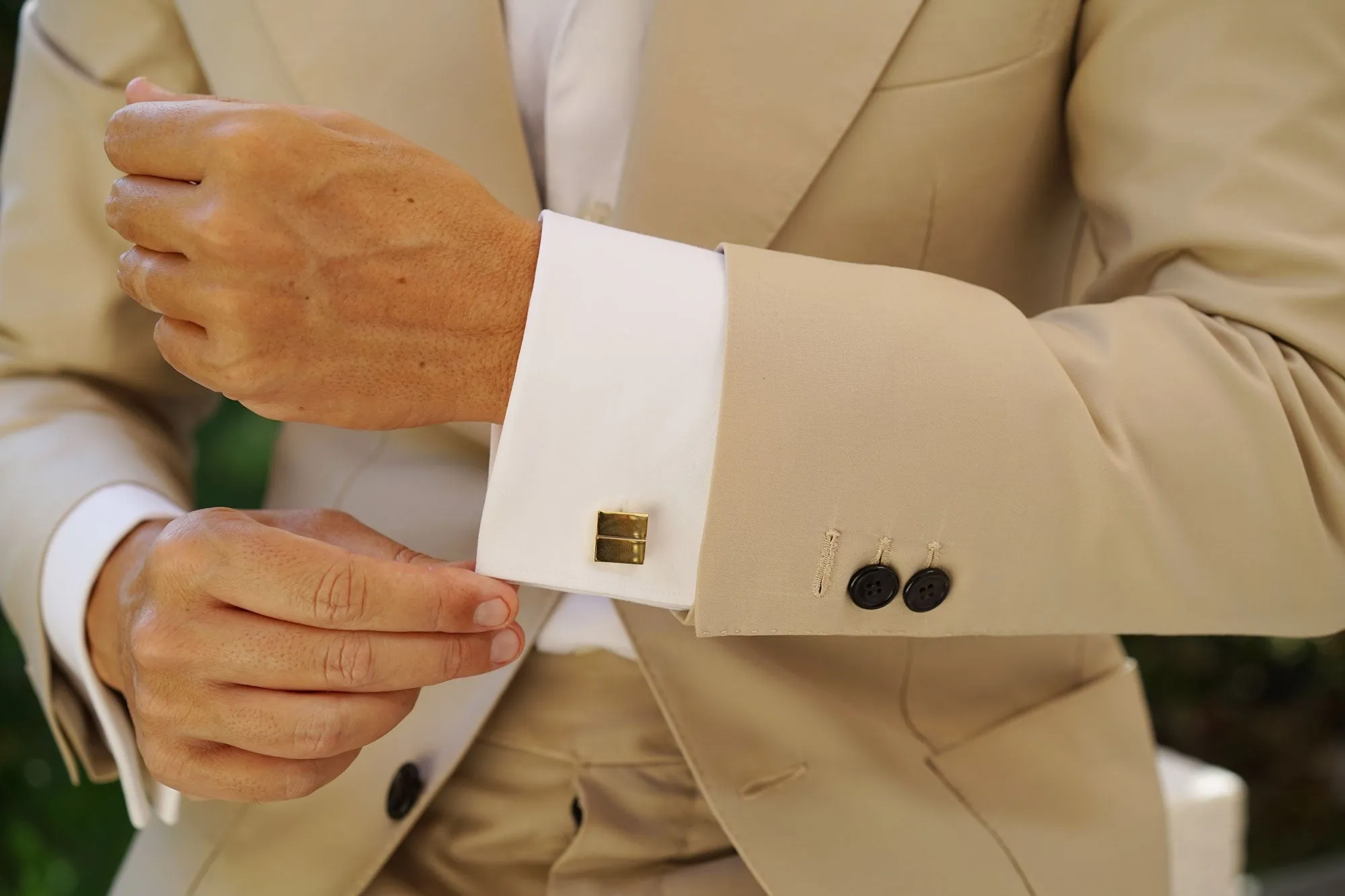 Crown Prince Gold Cufflinks