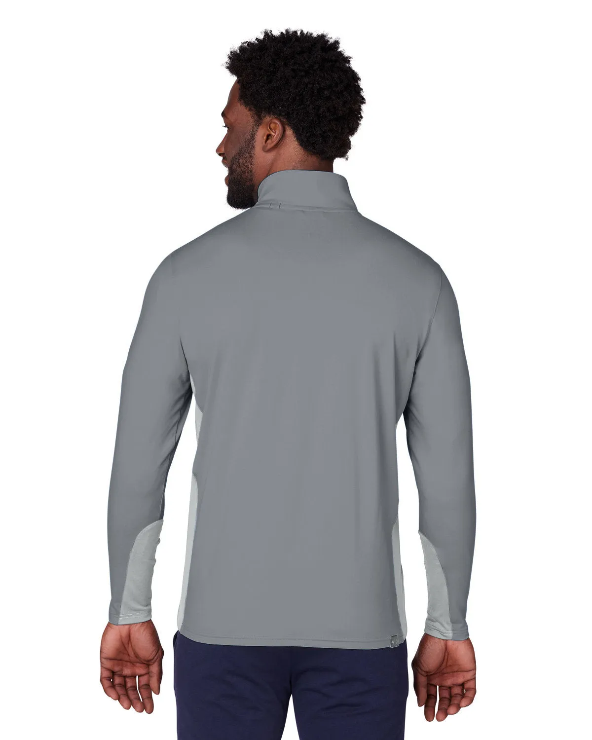 Custom Puma Men's Gamer Golf Quarter-Zip, Quiet Shade