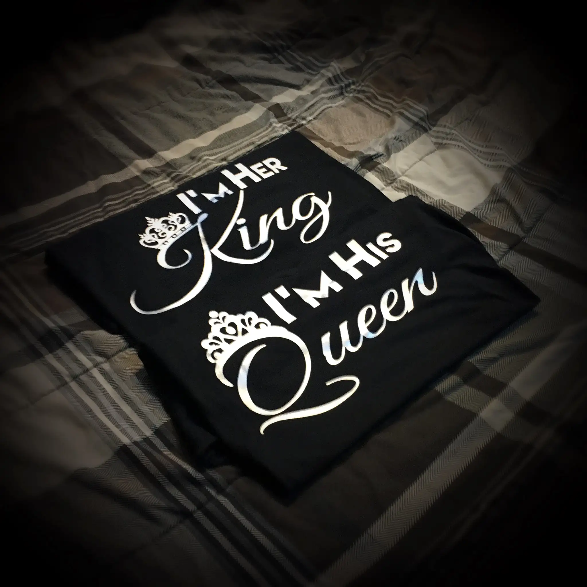 Family - King,Queen,Princess or Prince T-Shirt - Silver Graphics