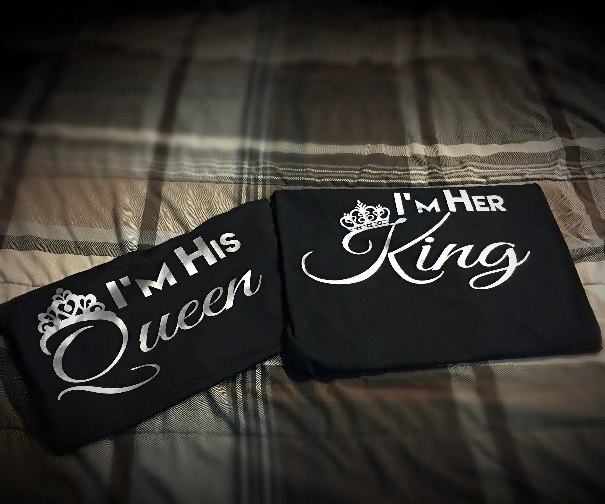 Family - King,Queen,Princess or Prince T-Shirt - Silver Graphics