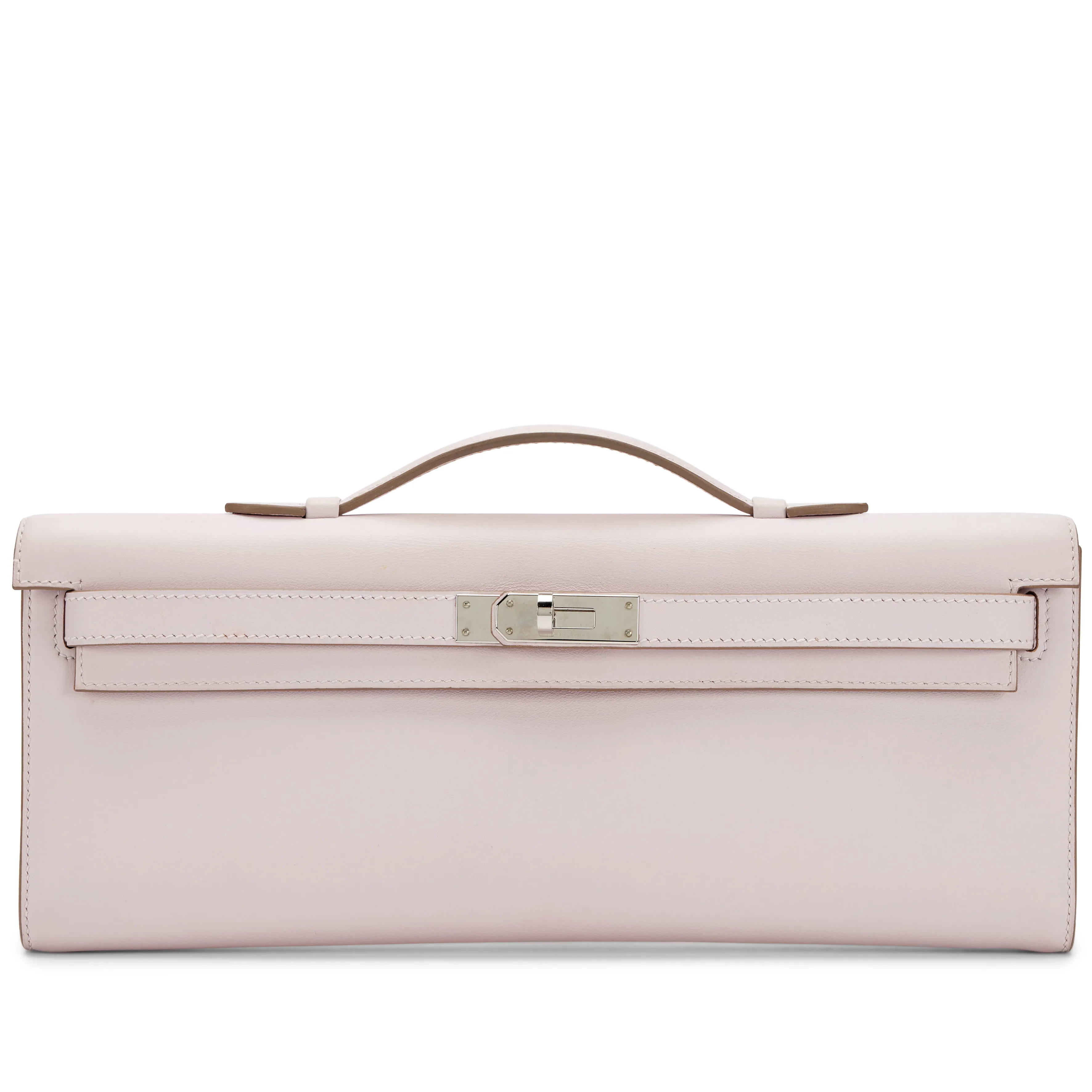 Hermès Rose Sakura Swift Kelly Cut Palladium Hardware, 2022