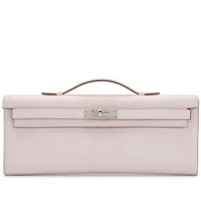 Hermès Rose Sakura Swift Kelly Cut Palladium Hardware, 2022