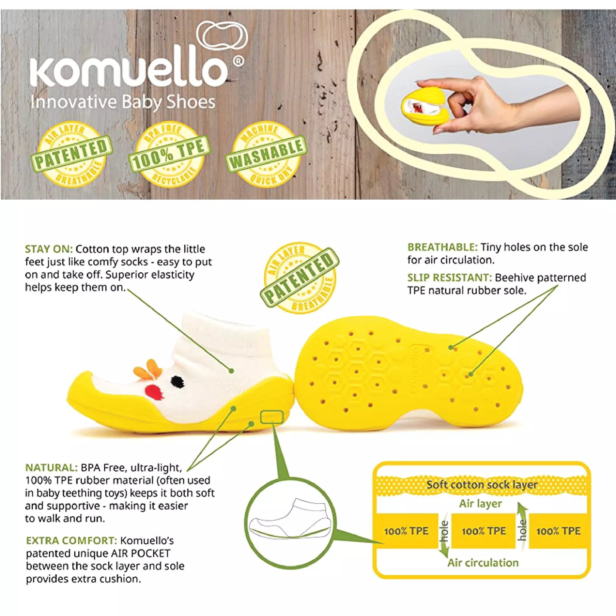 Komuello Baby Shoes - Crown Prince