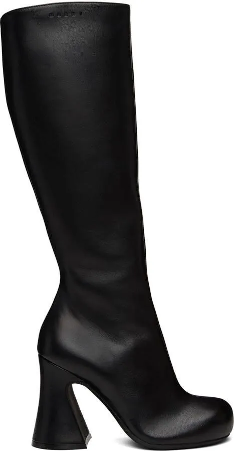 Marni Black Chunky Boots