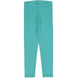 Maxomorra Aqua Cotton Leggings