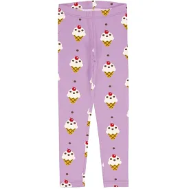 Maxomorra Ice Cream Organic Cotton Leggings