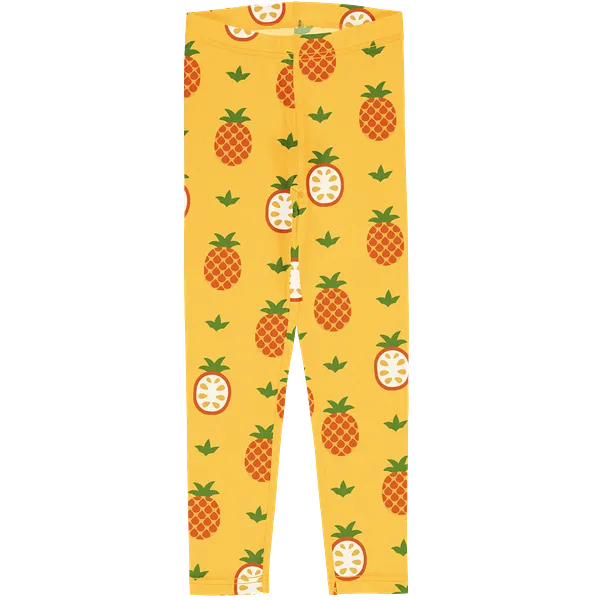 Maxomorra Pineapple Organic Cotton Leggings