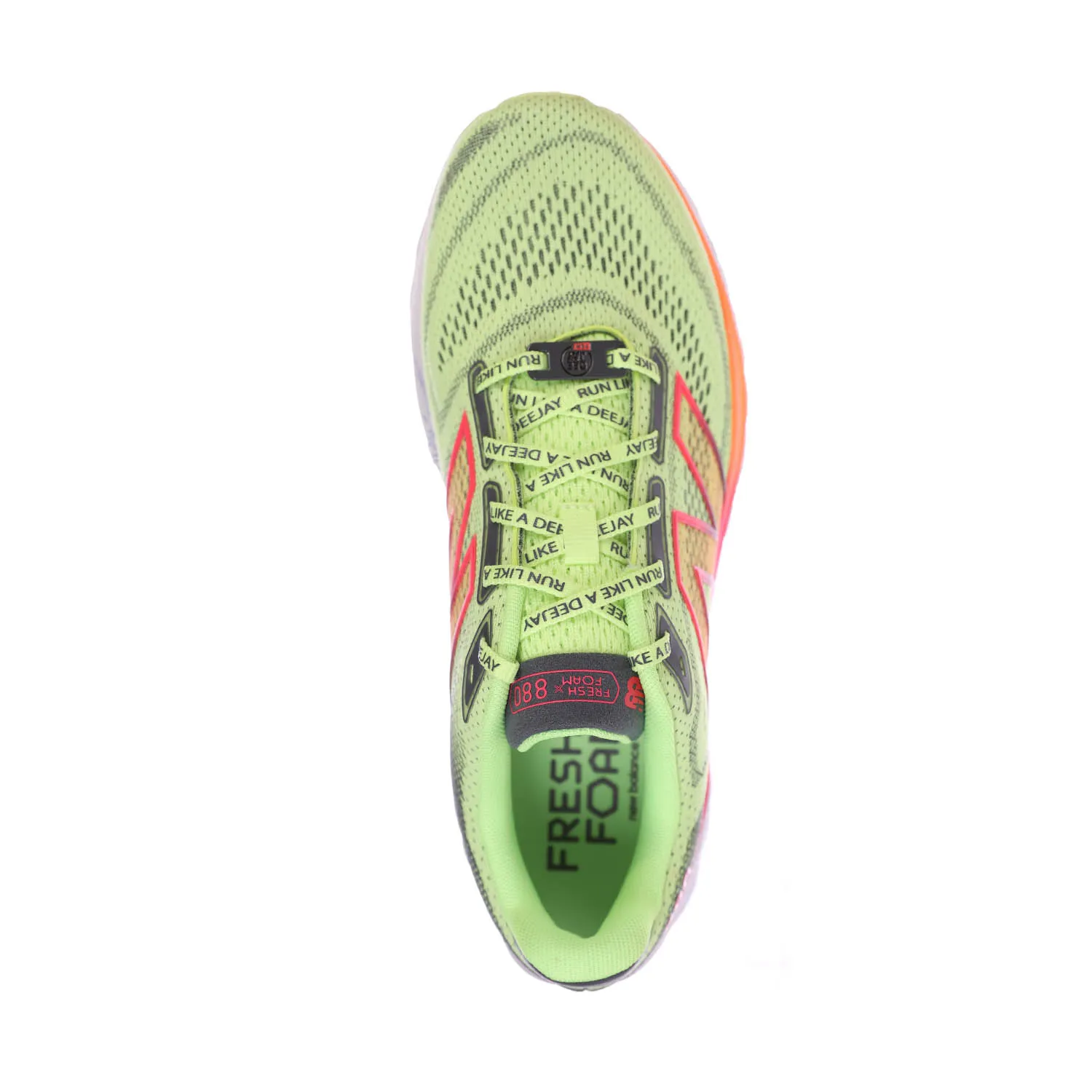 New Balance Fresh Foam X 880v14 Deejay Ten  Lime/Red