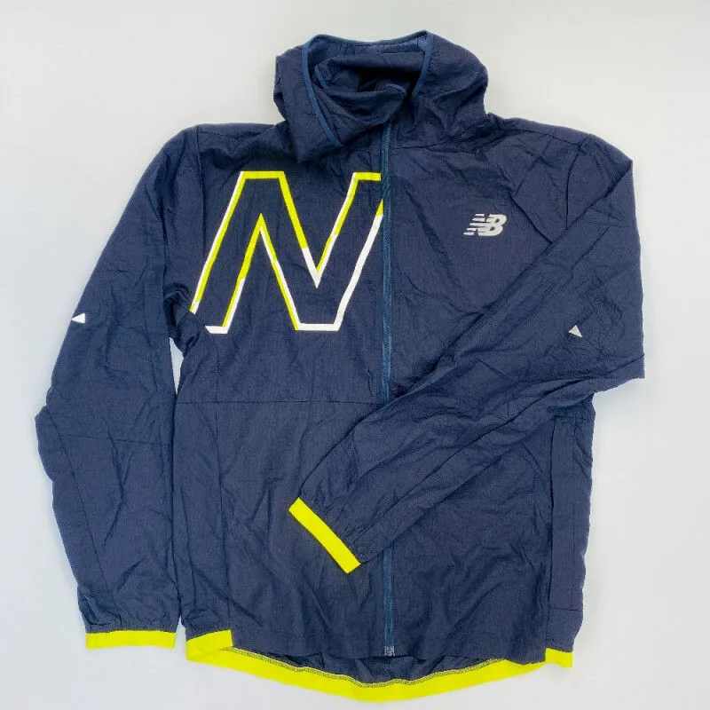 New Balance  P Imct Lgt Pk Jkt - Giacca a vento - Uomo di seconda mano - Blu - M