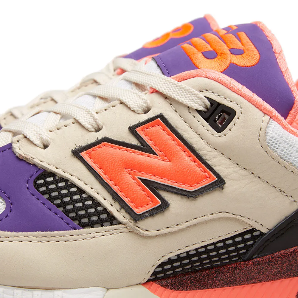 New Balance x West NYC M530WSTWhite, Black & Infrared