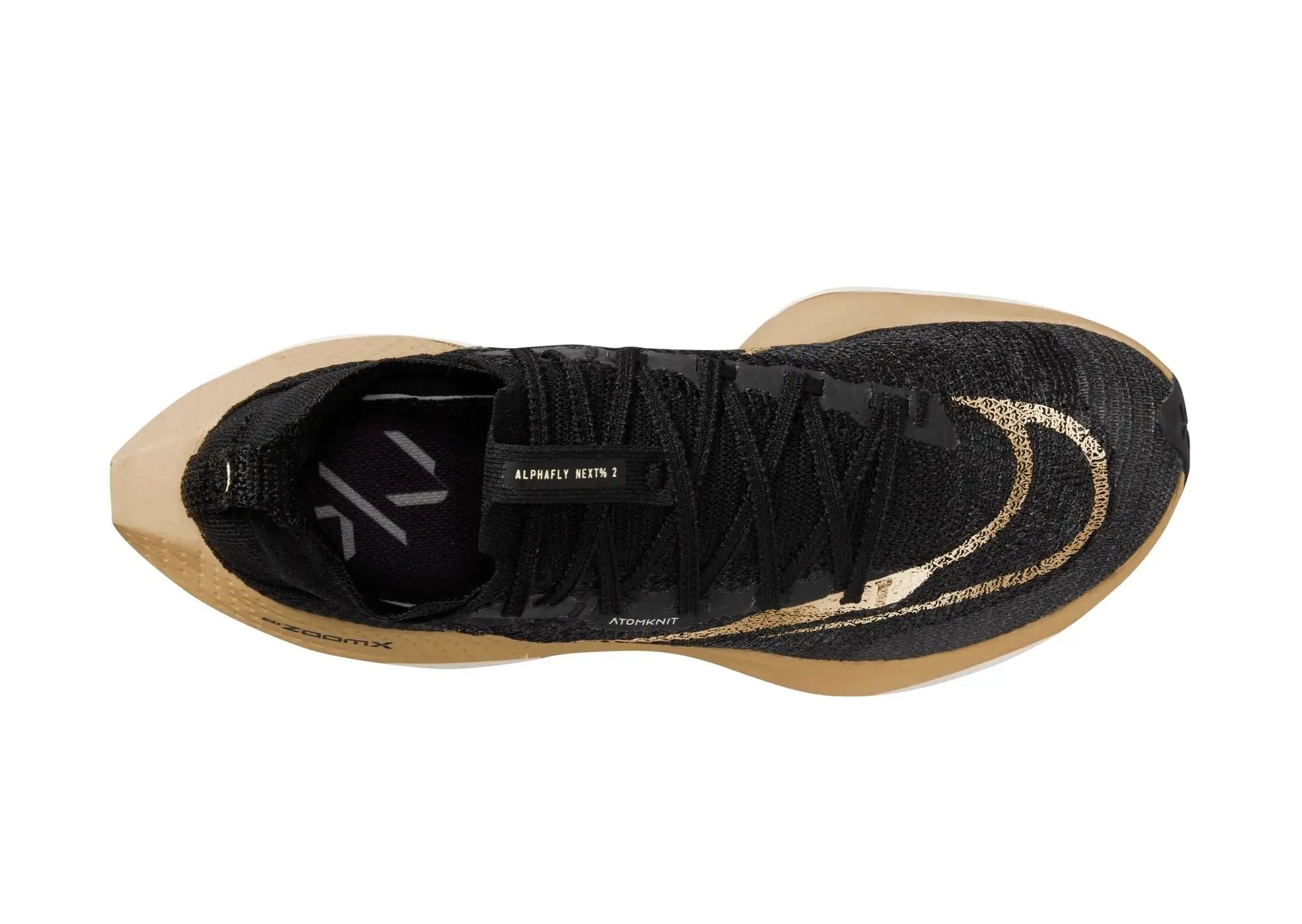 Nike Air Zoom Alphafly Next% 2 - Black/ Gold (Womens)