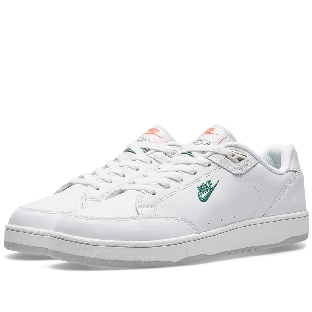 Nike Grandstand II PremiumWhite & Dark Cypress