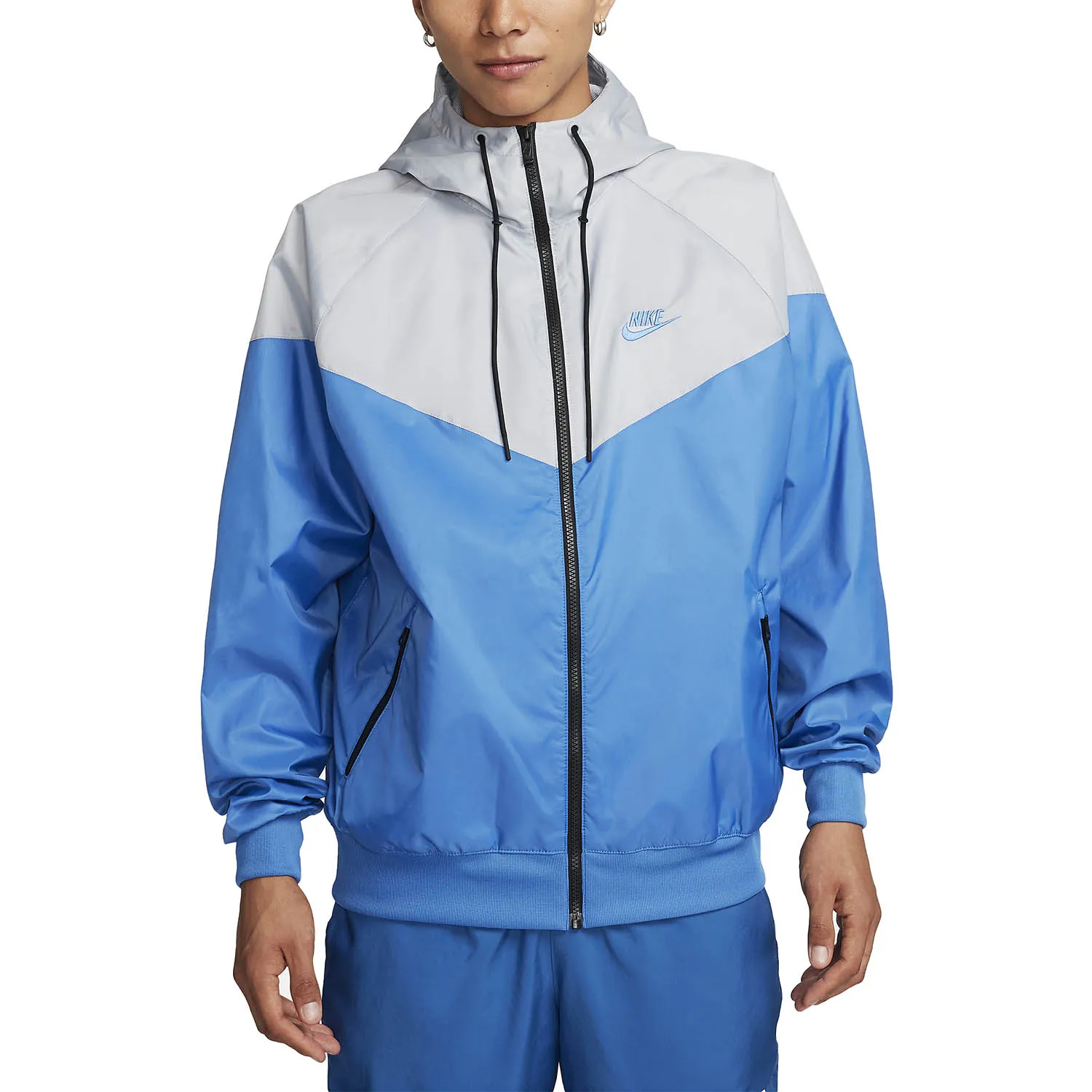 Nike Heritage Essentials Windrunner Giacca  Star Blue/Wolf Grey