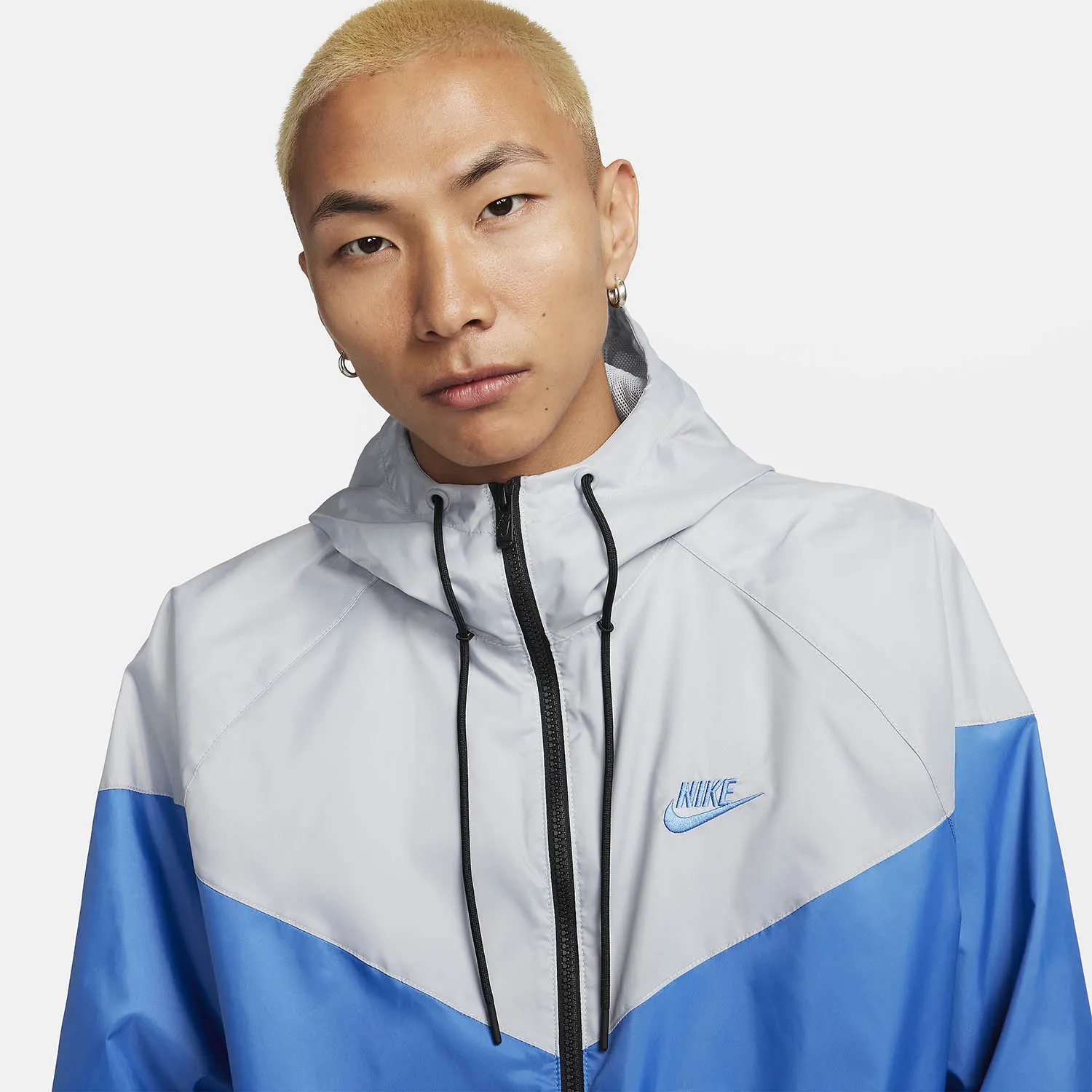 Nike Heritage Essentials Windrunner Giacca  Star Blue/Wolf Grey