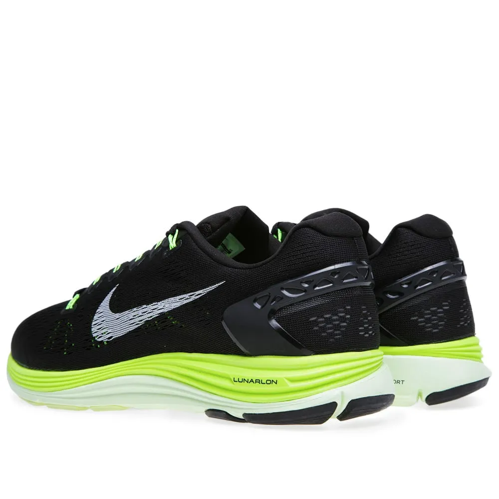 Nike Lunarglide+ 5Black and Volt