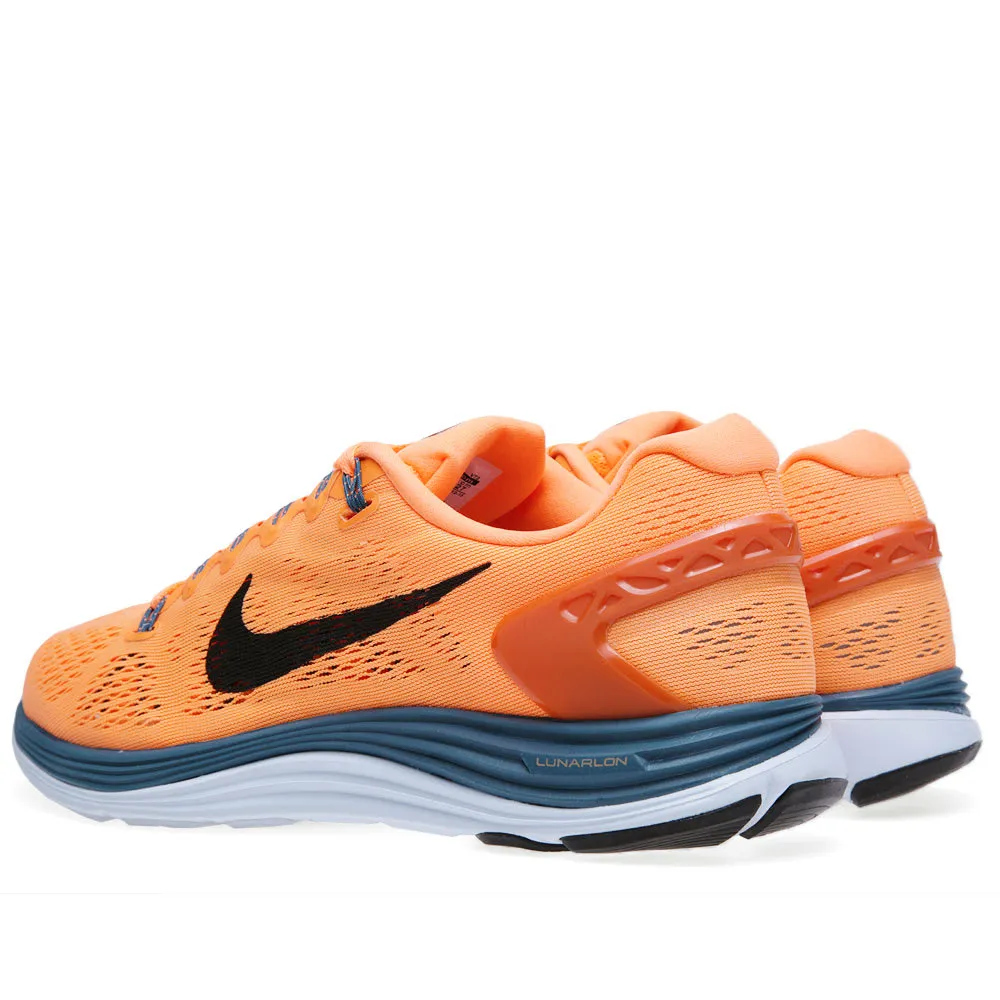 Nike Lunarglide +5Orange and Black