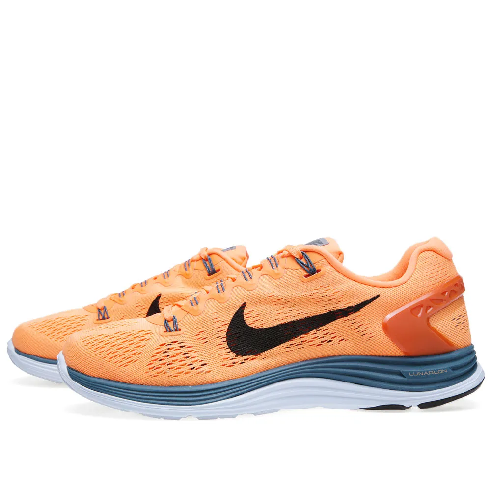 Nike Lunarglide +5Orange and Black