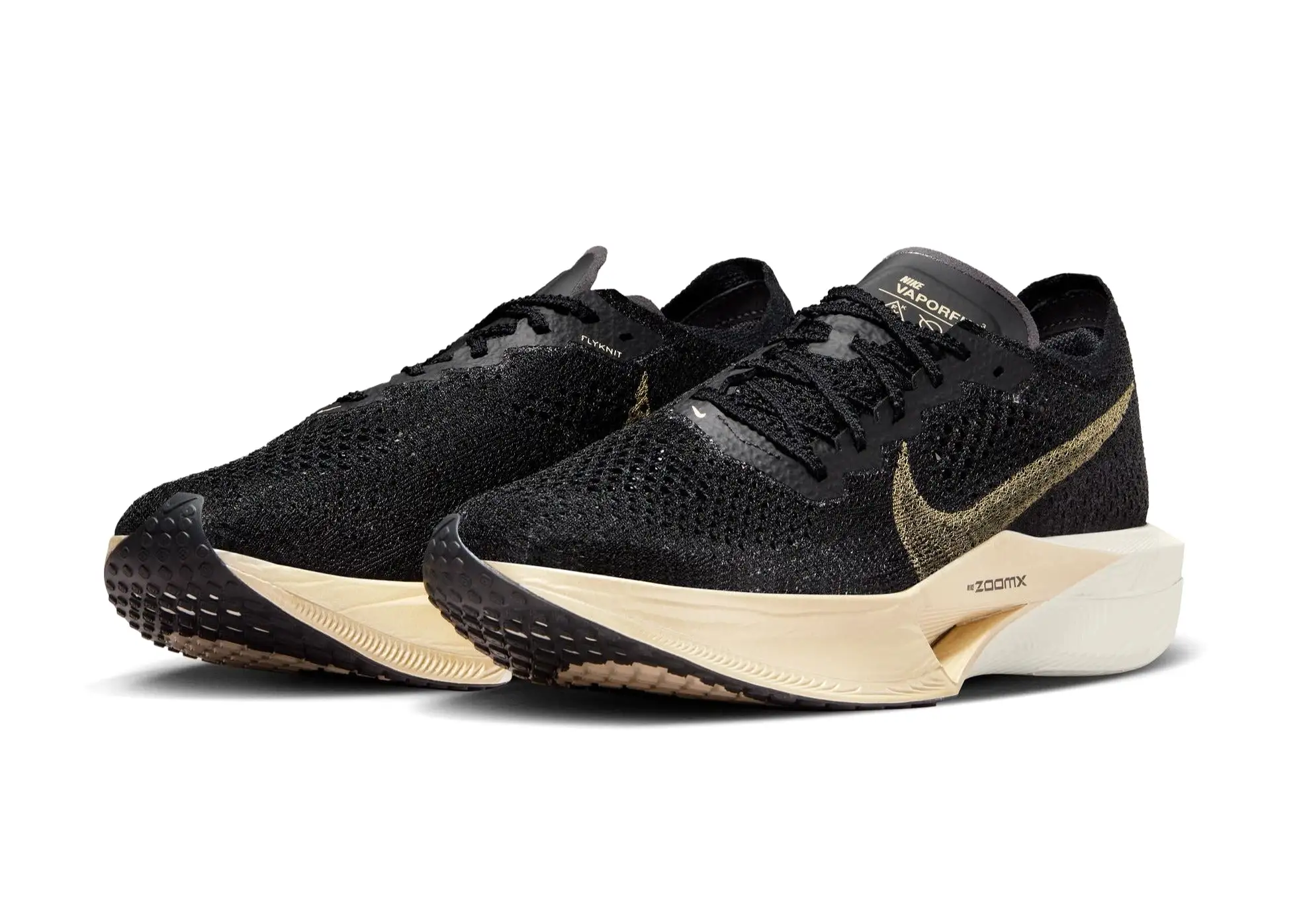 Nike Zoomx Vaporfly Next% 3 - Black/ Metallic Gold (Womens)